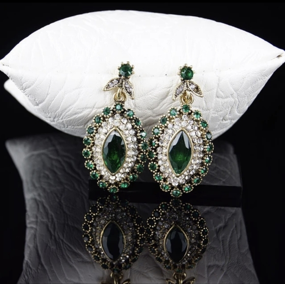 Turkish Vintage Style Jewelry Set forWomen,NEW,3Pcs,Antique,WeddingHandmadeGift - Picture 5 of 8